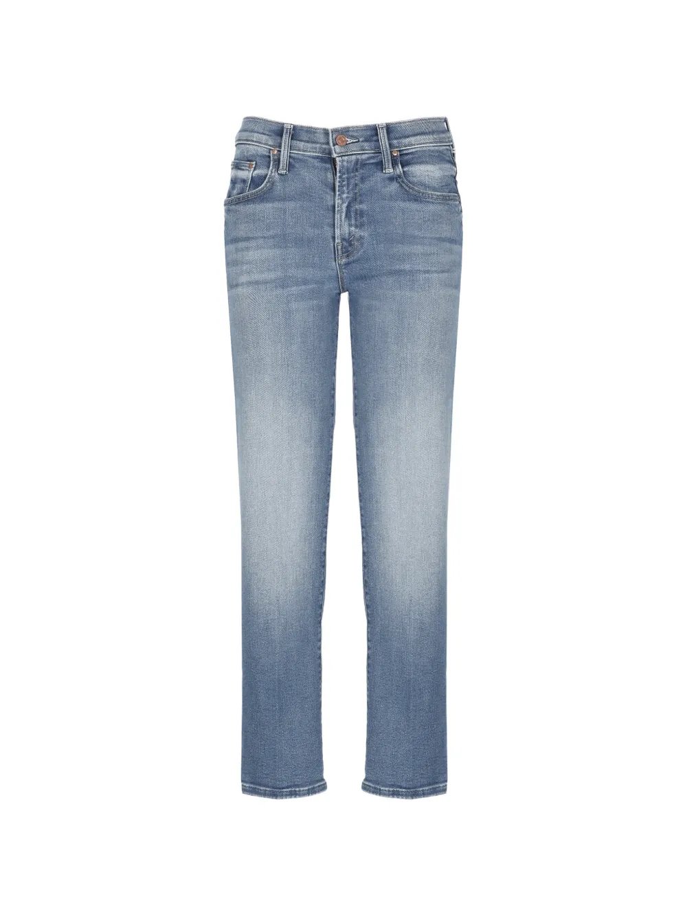 MOTHER The Mid Rise straight-leg jeans - Blau