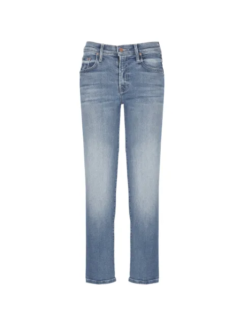 MOTHER jean droit The Mid Rise à taille mi-haute