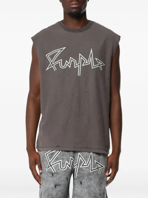 Purple Brand camiseta con logo estampado