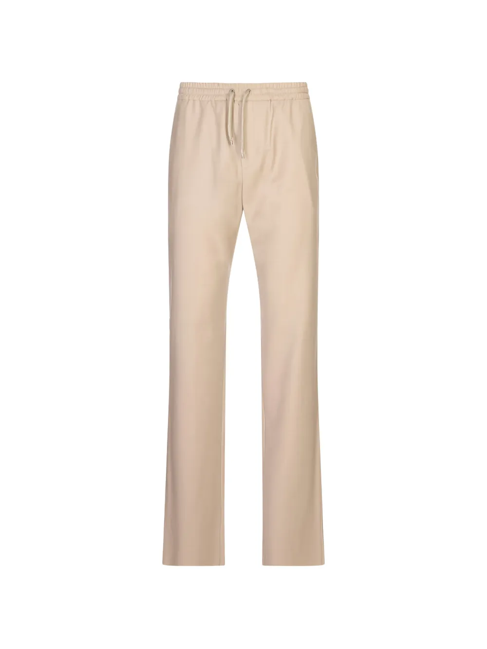 Agnona drawstring-waist straight-leg trousers - Toni neutri