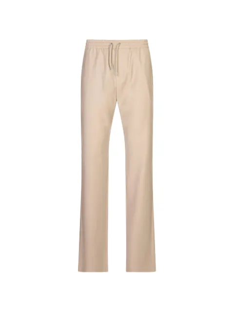 Agnona drawstring-waist straight-leg trousers