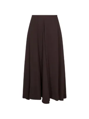 Brunello Cucinelli シアーシルクスカート | ブラック | FARFETCH JP