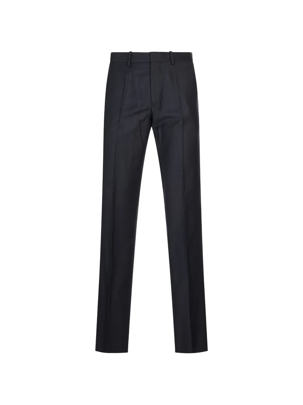 Agnona pressed-crease tailored trousers - Blu