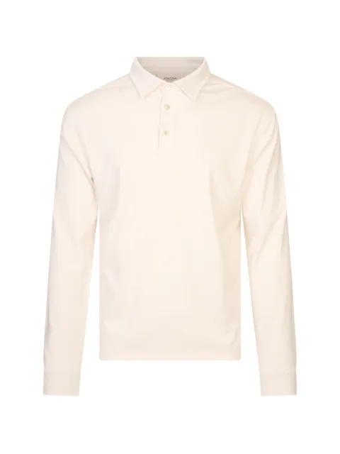 Agnona long-sleeve polo shirt