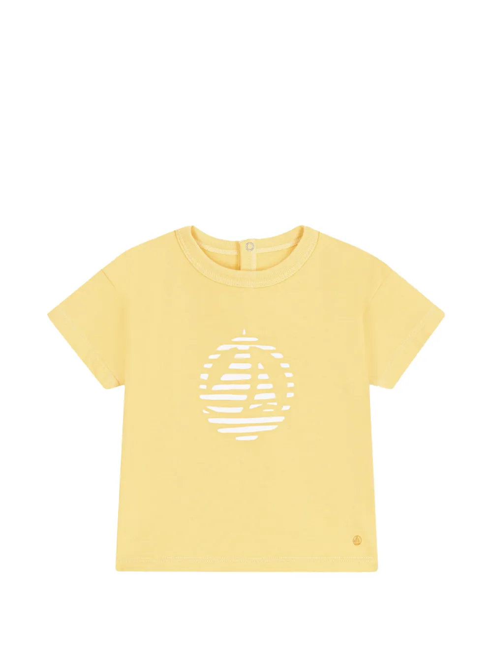 Petit Bateau graphic-print T-shirt - Giallo