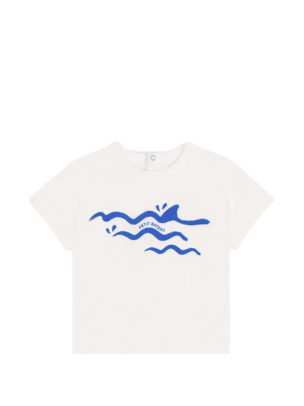 Petit Bateau graphic-print T-shirt Wit