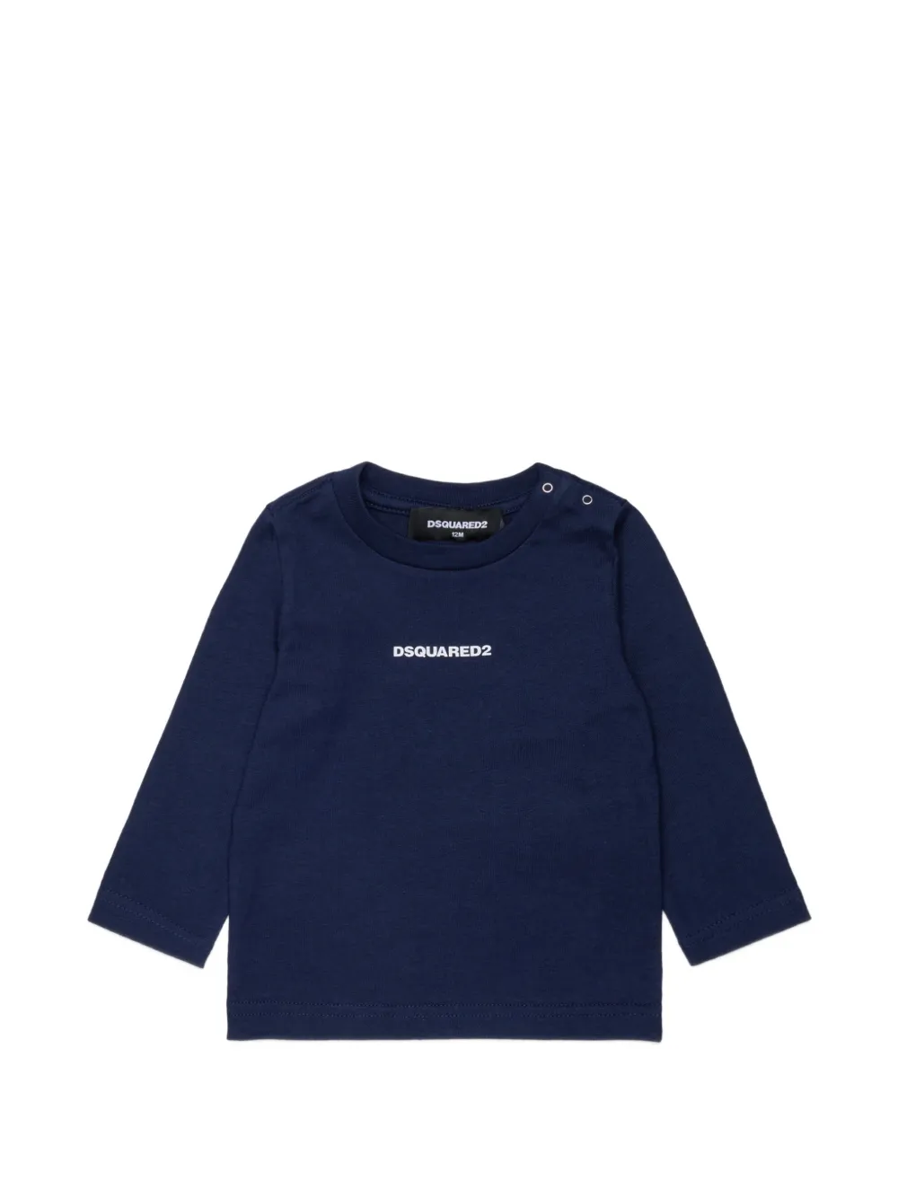 DSQUARED2 KIDS logo-print sweatshirt - Blau