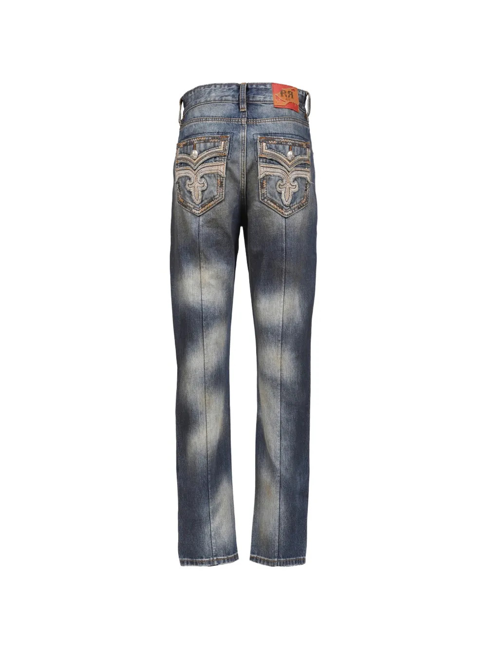 424 Jeans met donkere wassing Blauw