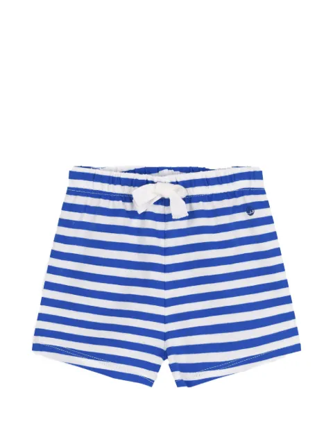 Petit Bateau striped drawstring-waist shorts