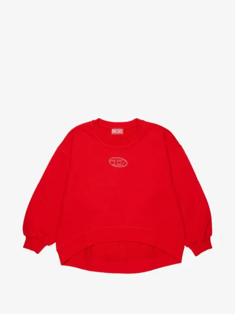 Diesel Kids sudadera con logo bordado