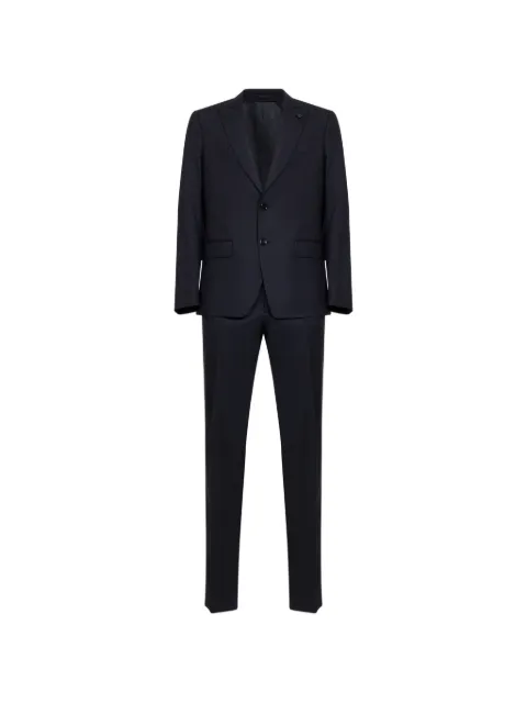 Lardini single-breasted notched-lapel suit