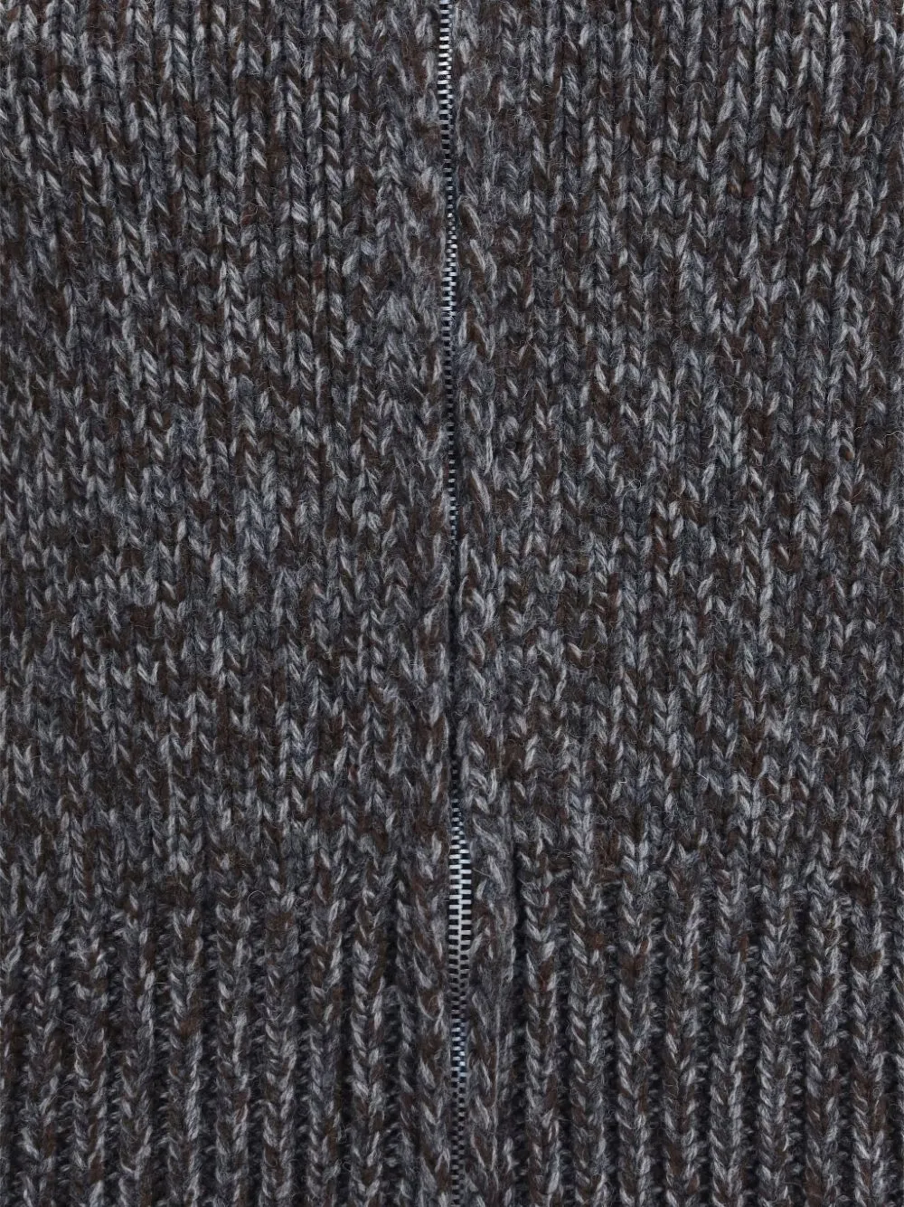 OUR LEGACY Chunky-knit Zip-up Cardigan in Grey, view 3