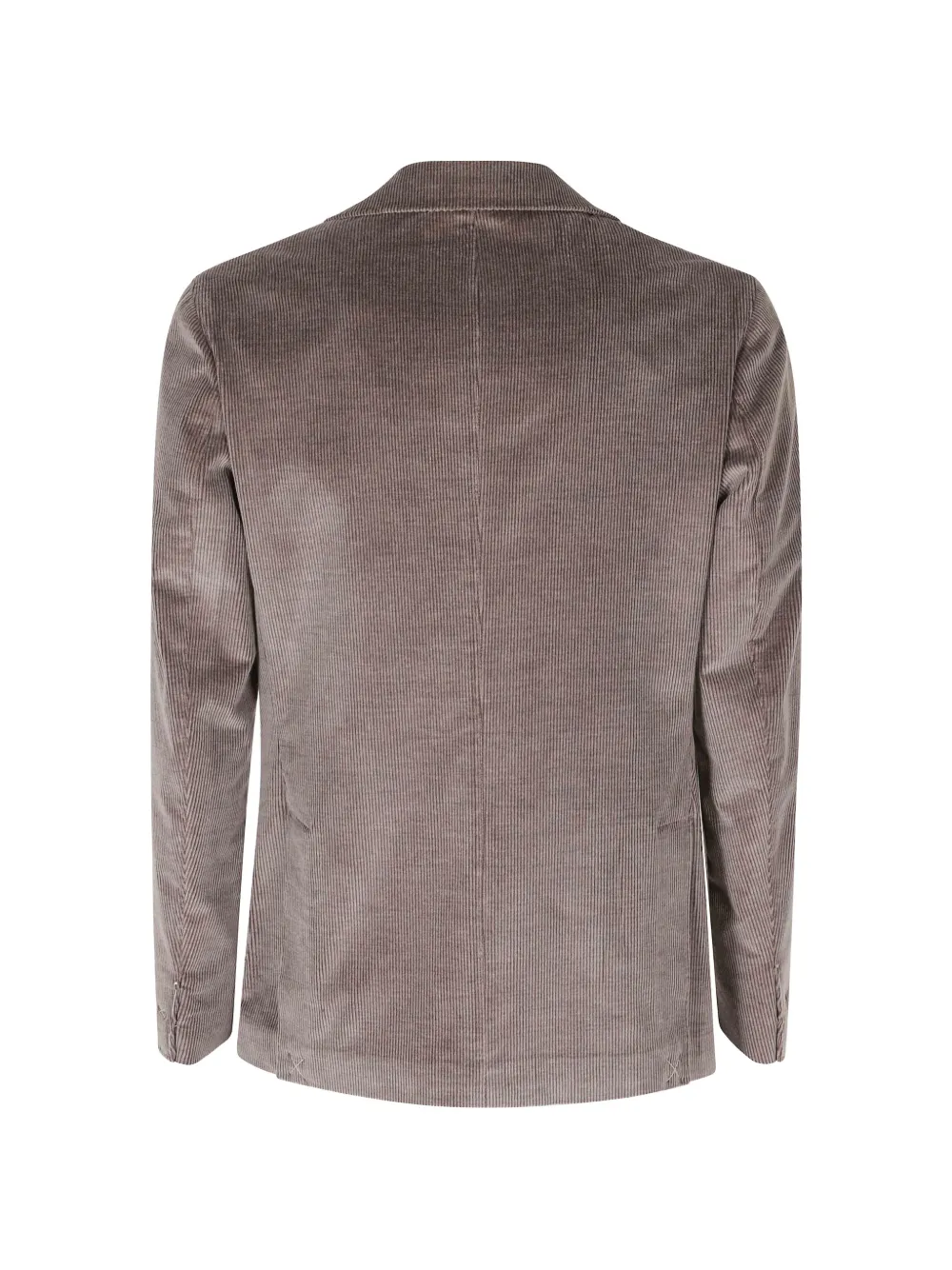 Eleventy Ribfluwelen blazer met enkele rij knopen Bruin