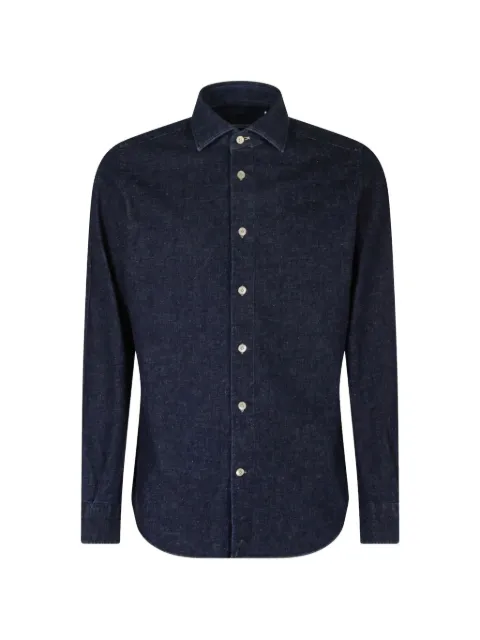 Eleventy long-sleeve denim shirt