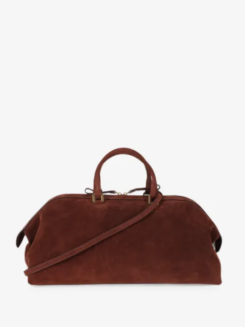 Alberta Ferretti bolso shopper de ante con asa superior