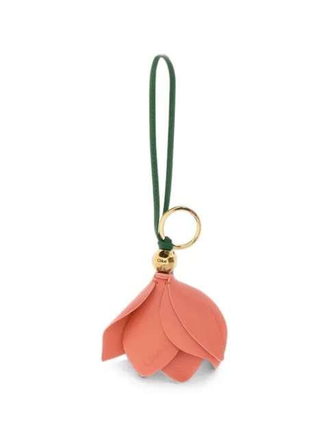 Chloé Symbols Tulip leather bag charm