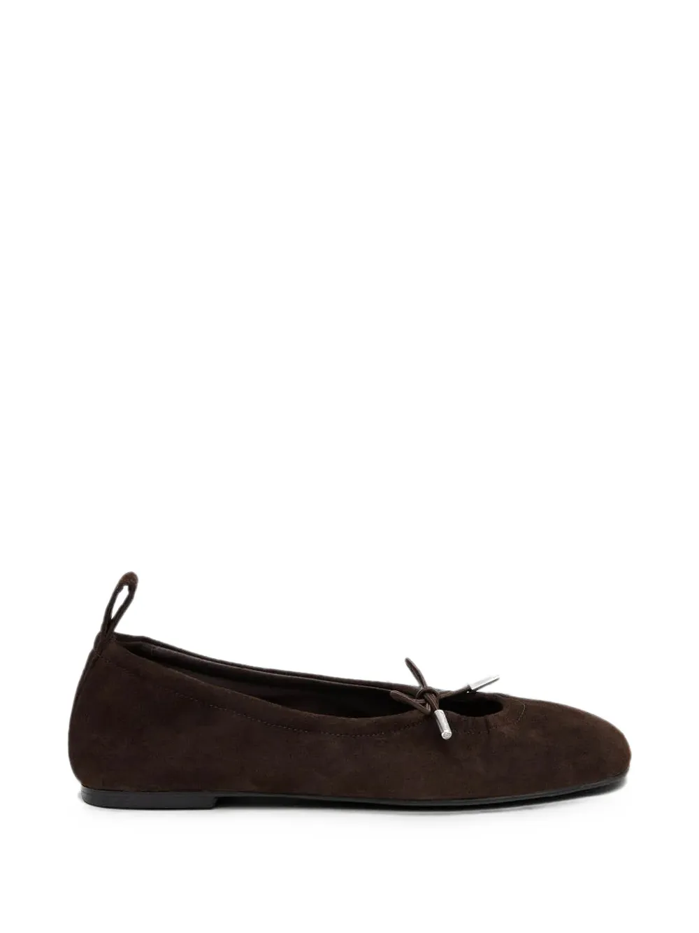 ALOHAS Rosalind bow-detail ballet flats - Marrone
