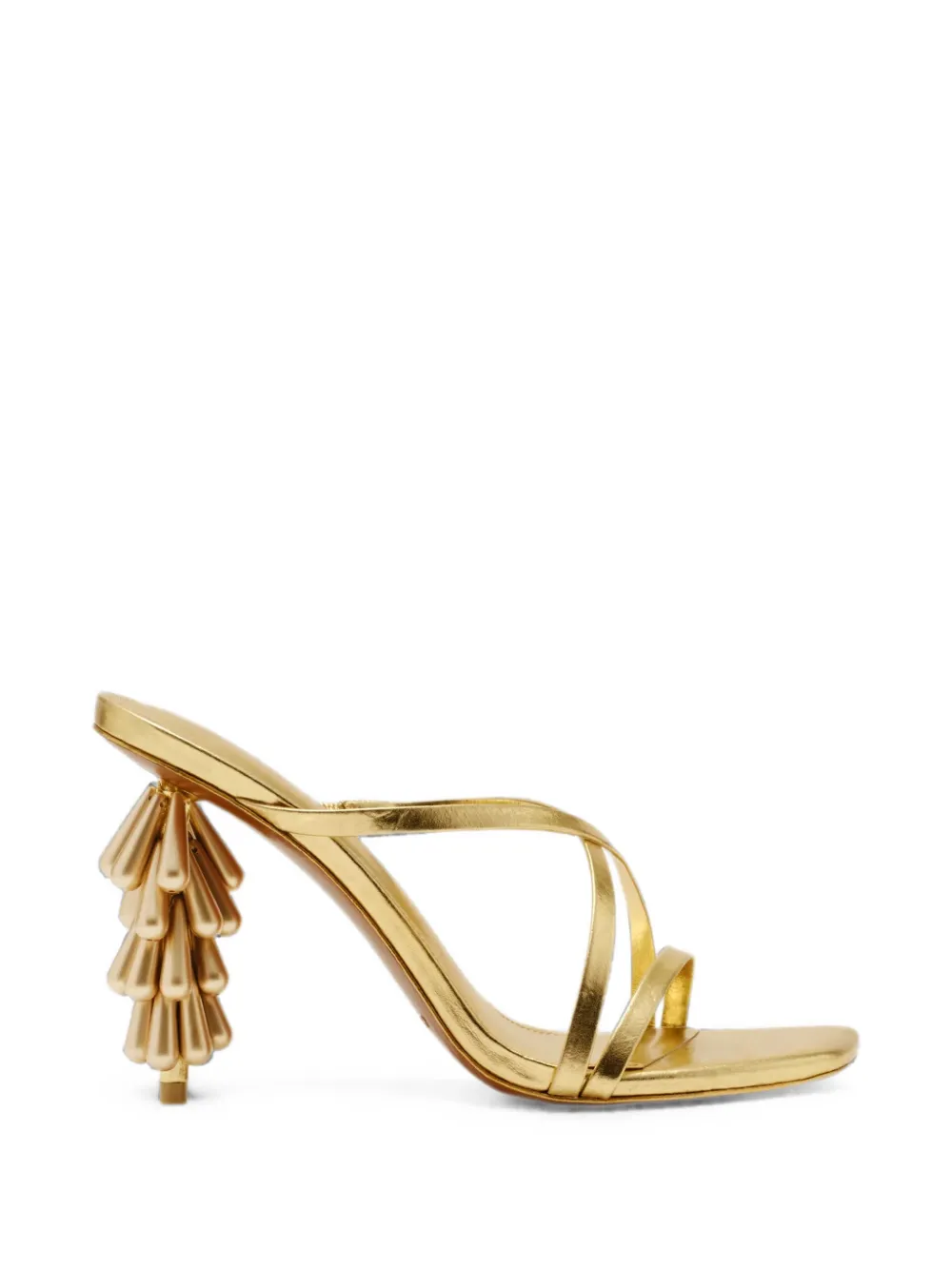 Cult Gaia Sage sandals Goud