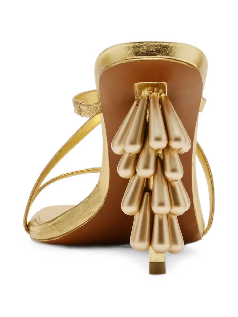 Cult Gaia Sage sandals Goud