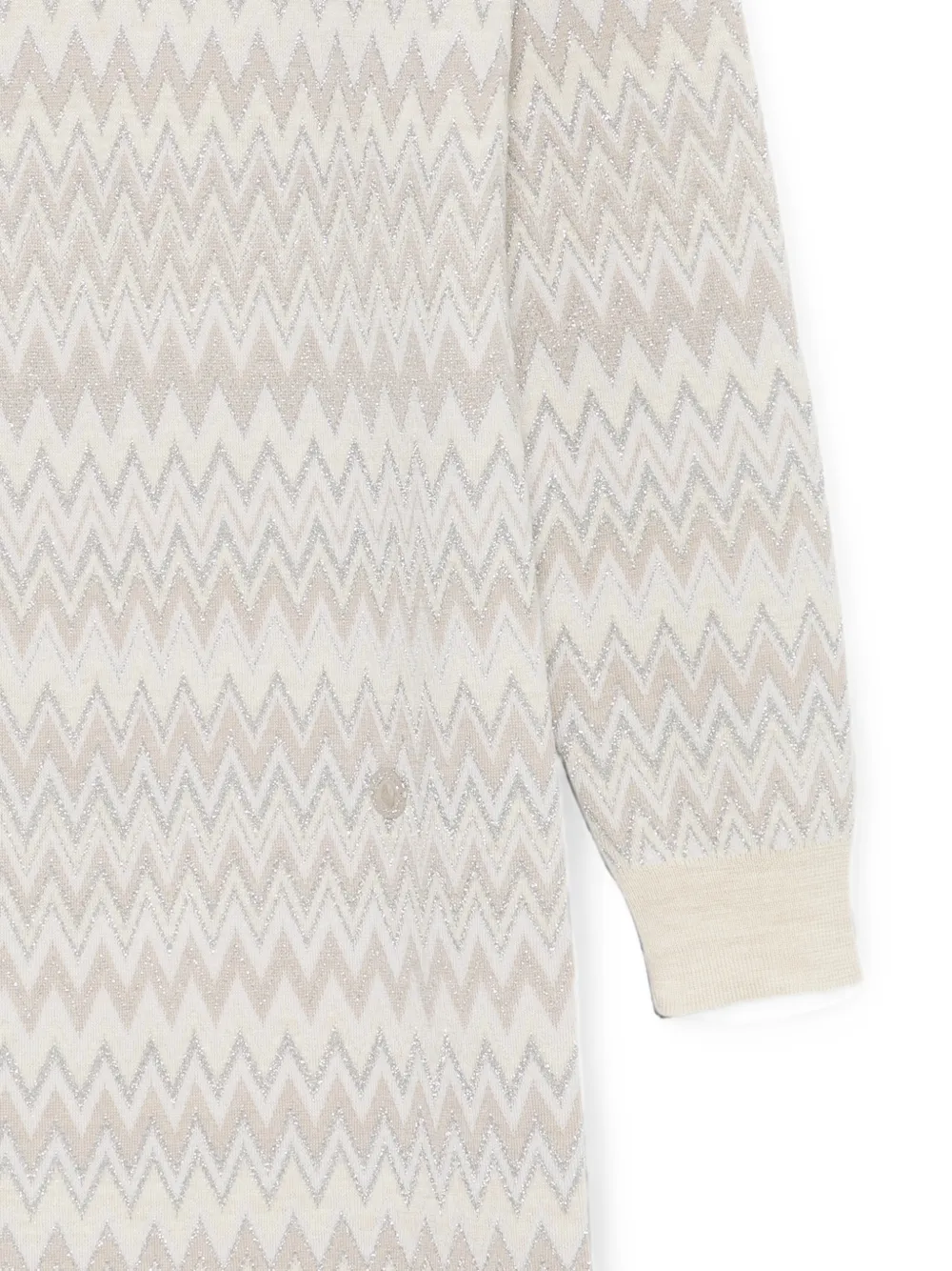 Missoni Kids Jurk met lange mouwen Beige