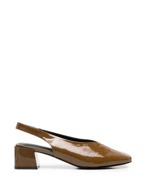 LINDA BAUMANN zapatillas con acabado de charol