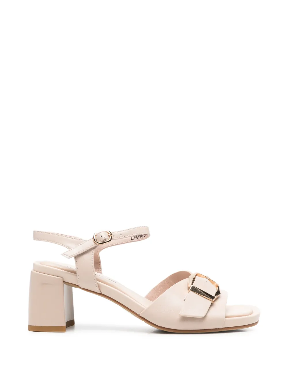 LINDA BAUMANN buckle-detail leather sandals