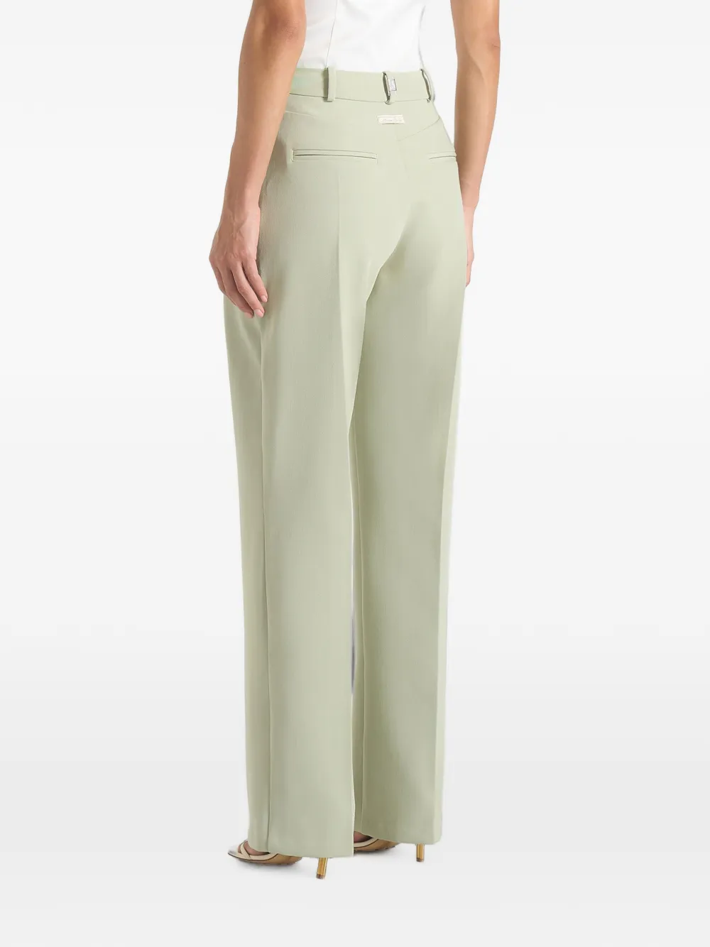 Manière De Voir Julie pantalon met plooien Groen