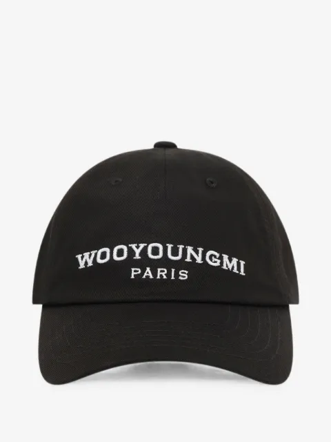 Wooyoungmi embroidered-logo ball cap