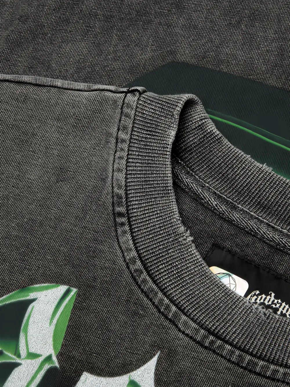 GODSPEED T-shirt met logoprint Grijs