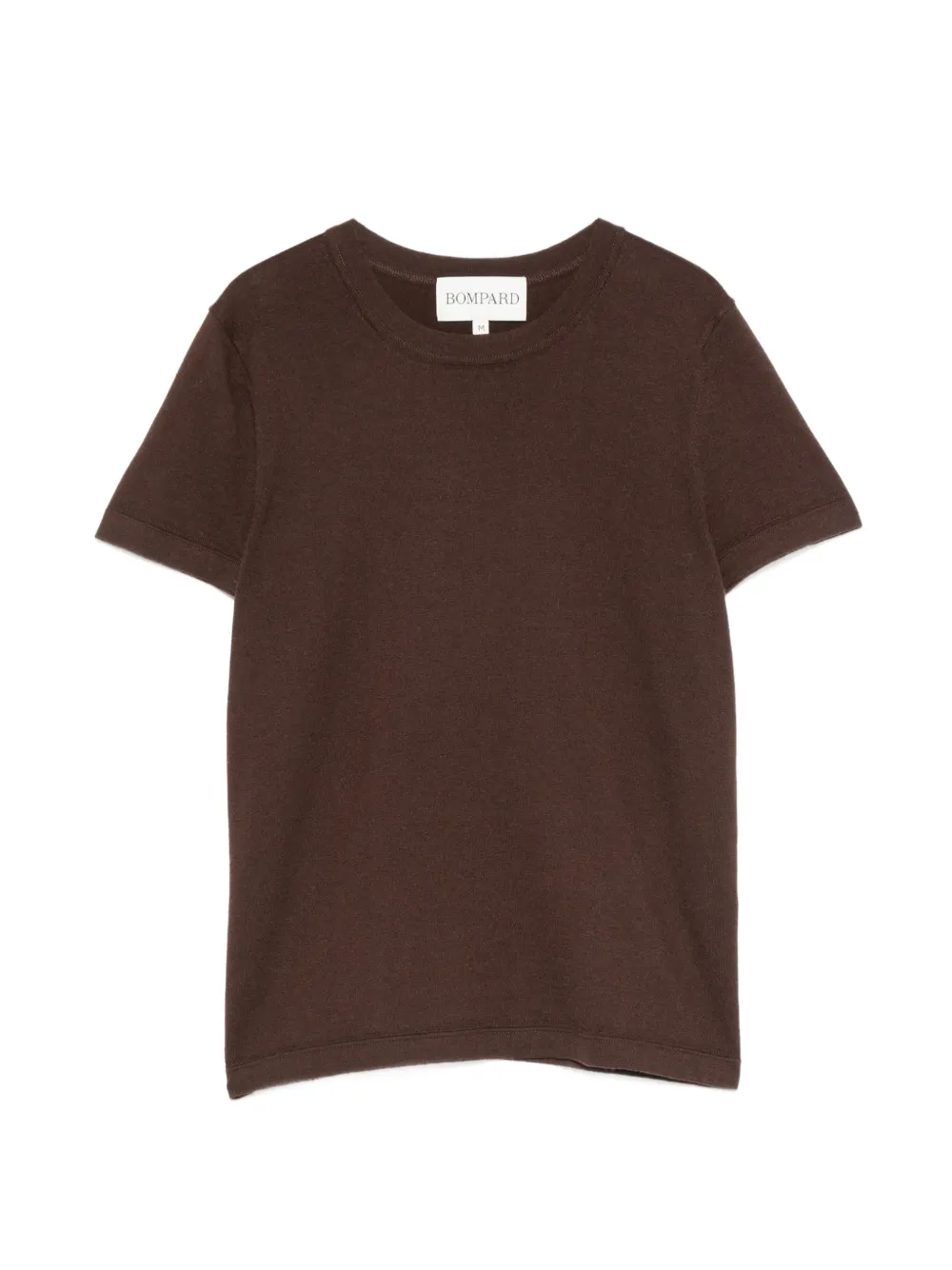 BOMPARD round-neck short-sleeve T-shirt - Braun