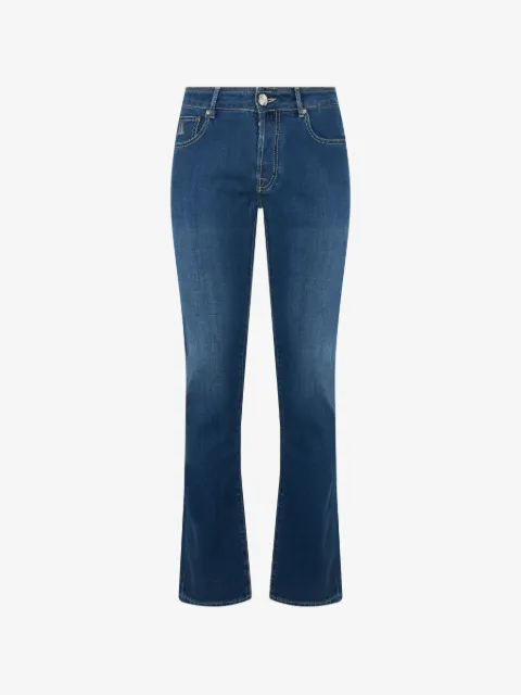 Moorer flared-cut jeans