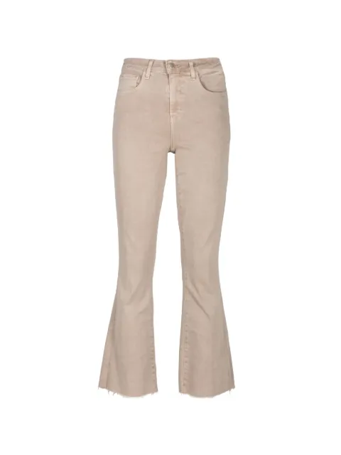 L'Agence Kendra cropped flared jeans