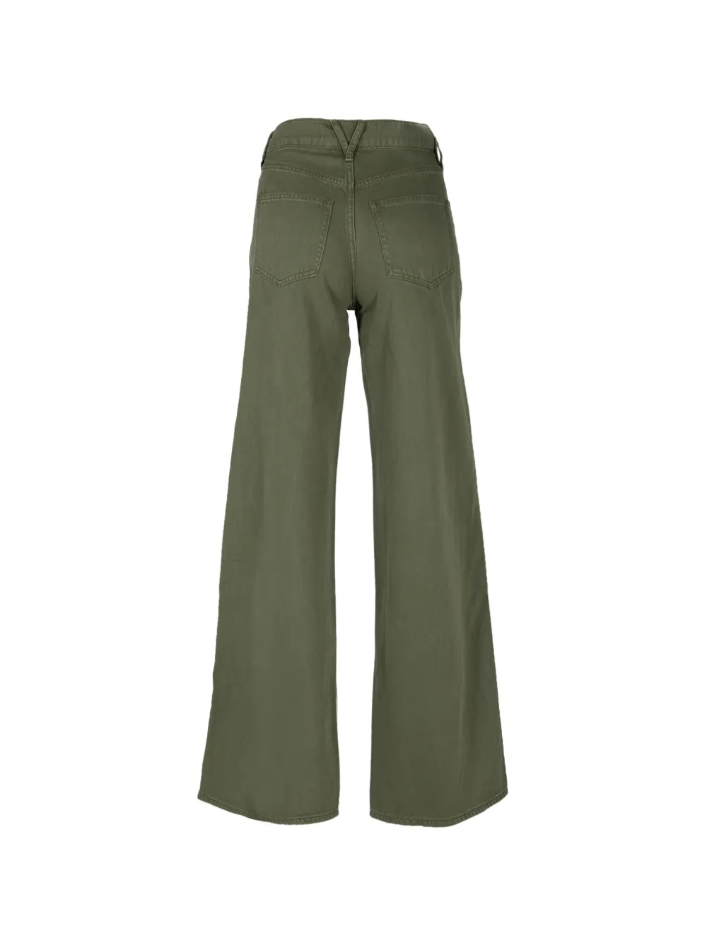 Veronica Beard Kasey wide-leg trousers Groen