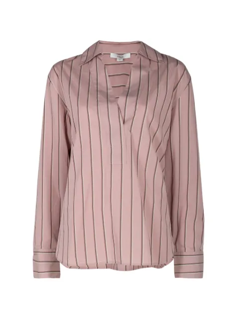 Vince camisa manga larga con motivo de rayas