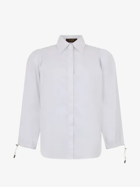 Moorer Daina elastic-cuff shirt