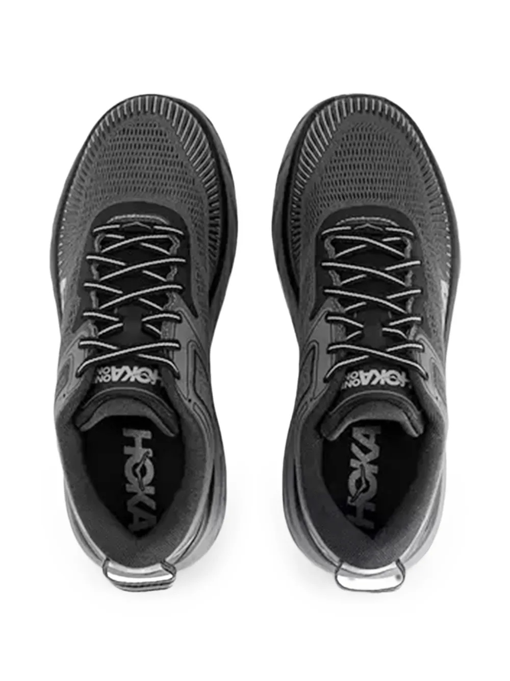 HOKA Bondi 7 panelled sneakers Grijs