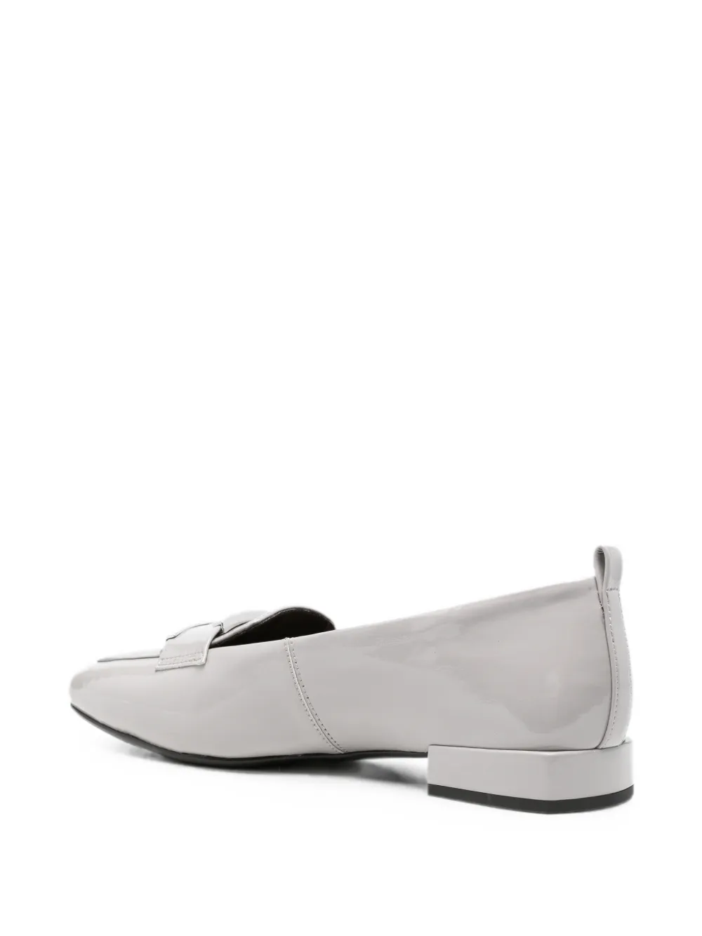SERGIO MORETTI FIRENZE Loafers met metalen bandje Grijs