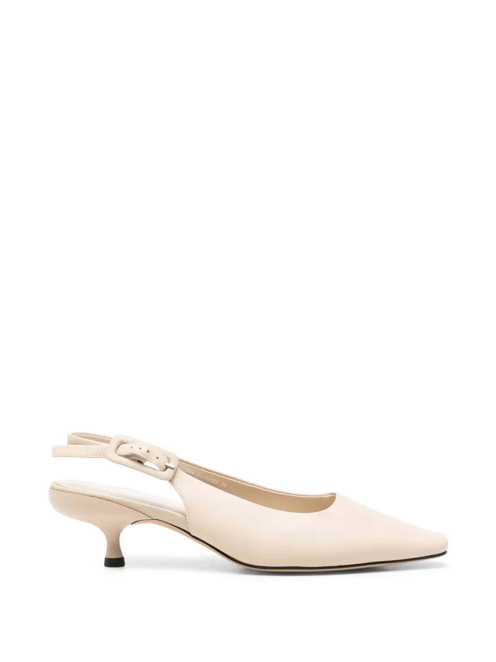 SERGIO MORETTI FIRENZE pointed-toe slingback pumps - Toni neutri