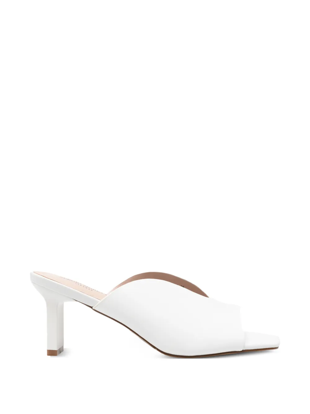 SERGIO MORETTI FIRENZE v-cut open-toe sandals - Bianco