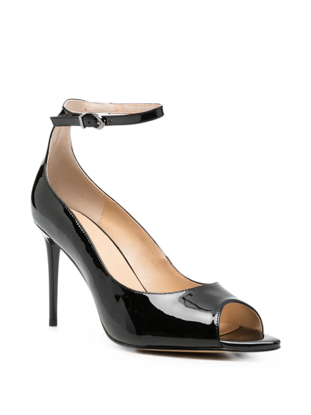 SERGIO MORETTI FIRENZE peep-toe pumps Zwart