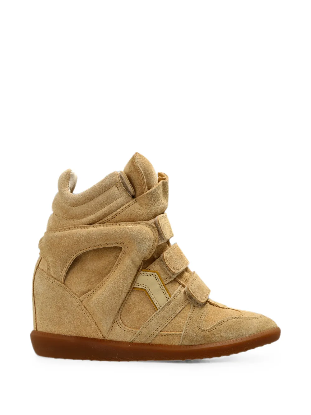 ISABEL MARANT Bekett wedge sneakers - Neutrals