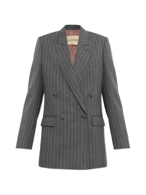Valentino Garavani faded pinstripe jacket