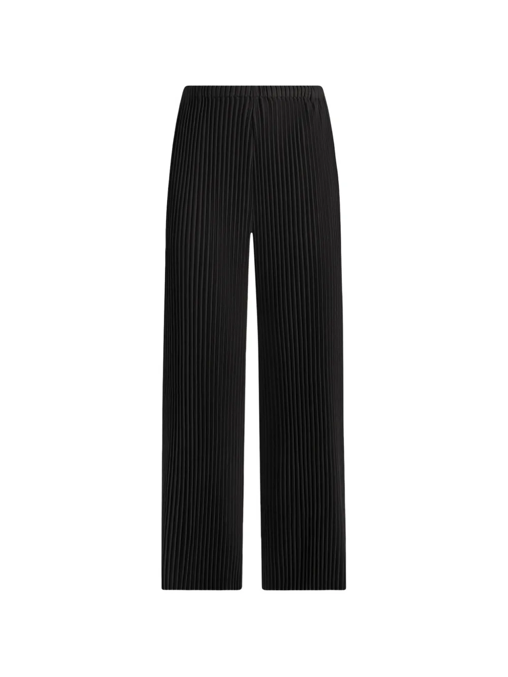 Manière De Voir Lila pleated wide-leg trousers black - Schwarz