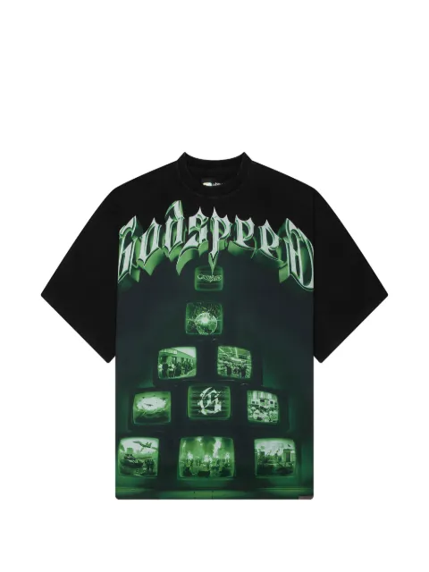 GODSPEED t-shirt Overstimulation à imprimé graphique