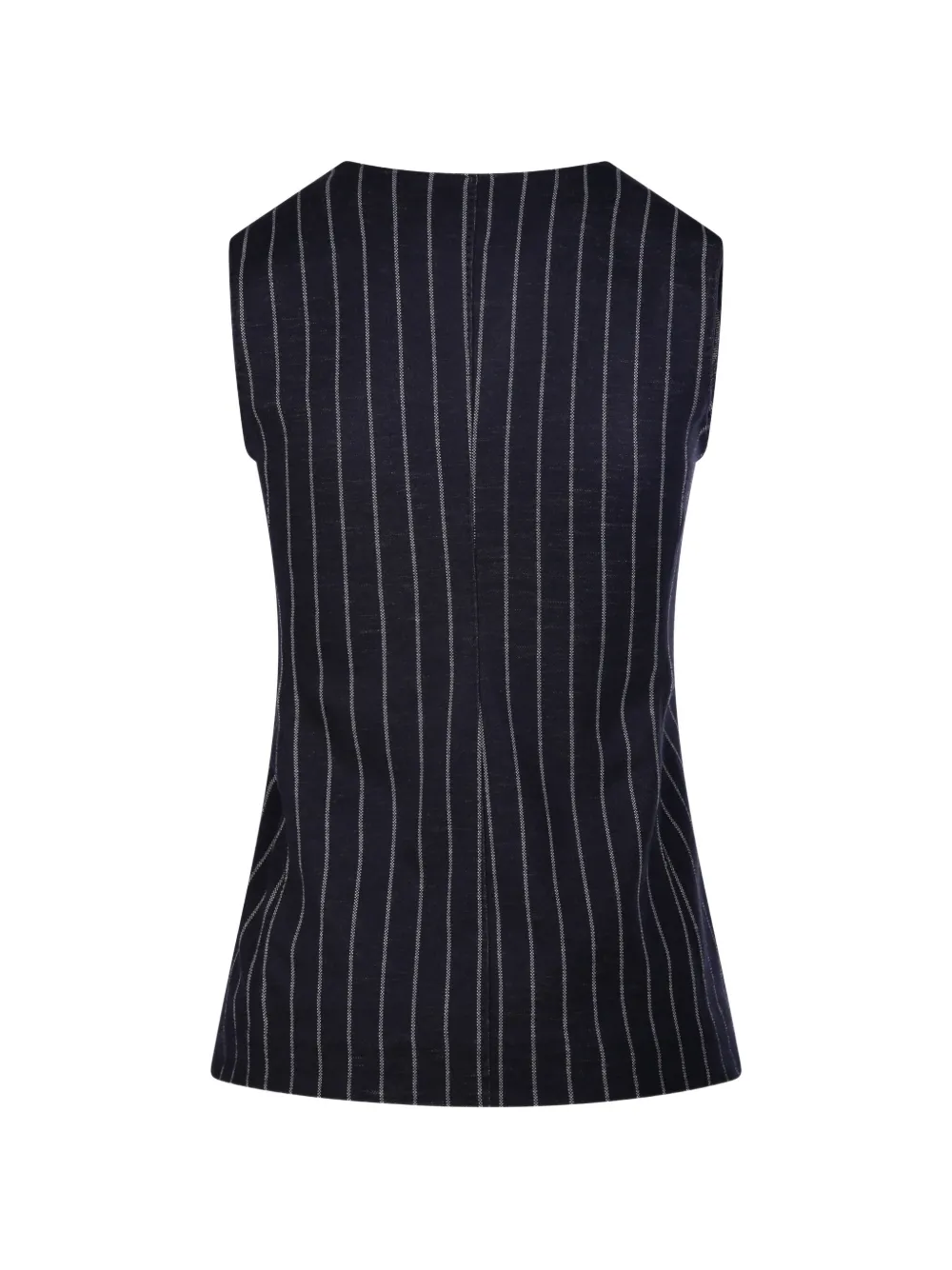 Max Mara Mouwloos jack Blauw