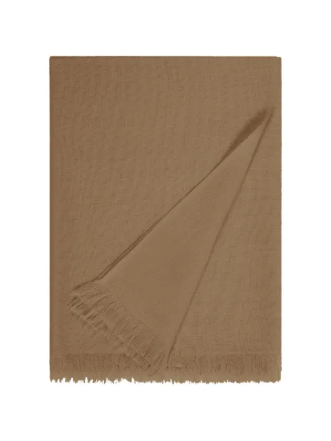 BOMPARD Voile fringed stole