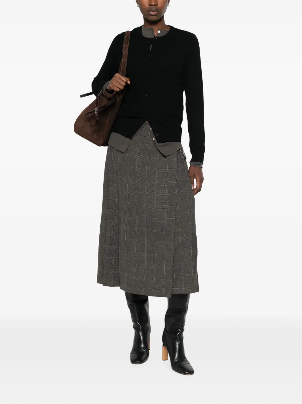 BOMPARD Kasjmier vest Zwart