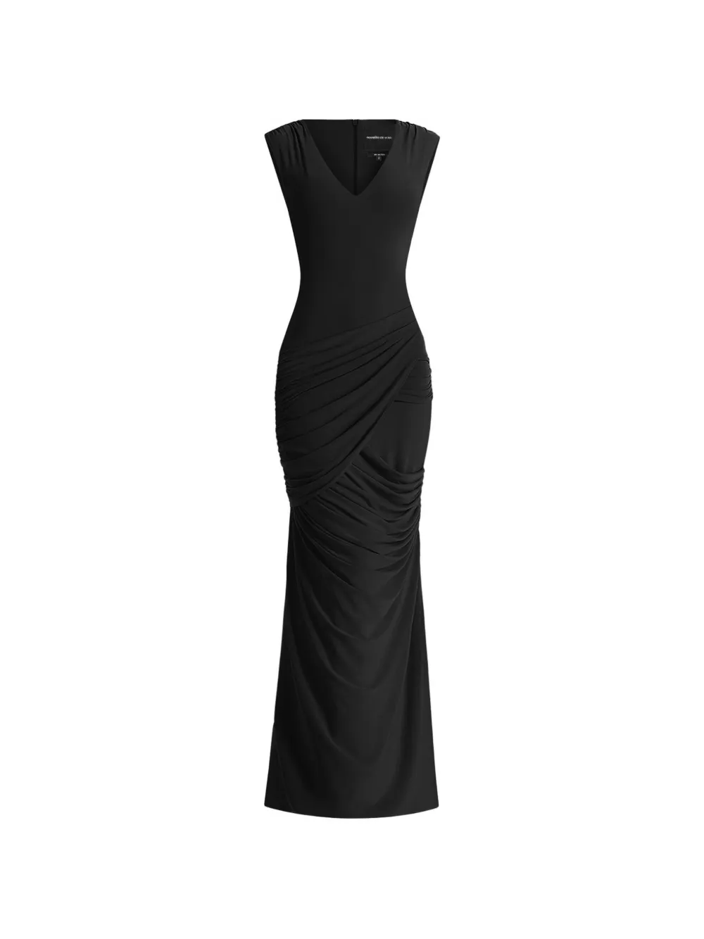 Manière De Voir Bridget ruched maxi dress - Nero