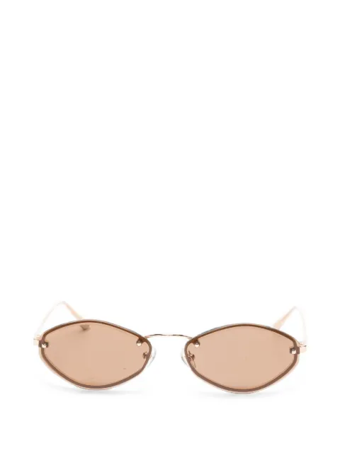 Jacquemus Sonnenbrille mit geometrischem Gestell