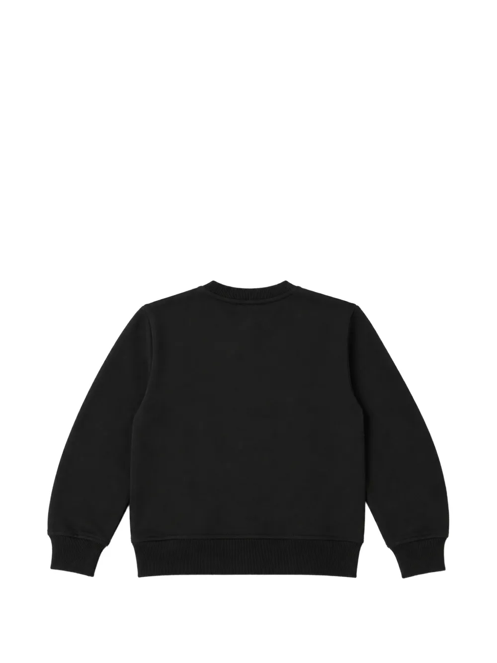 Diesel Kids Sweater met halsketting-print Zwart